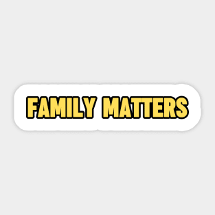 family matters, drake Sticker